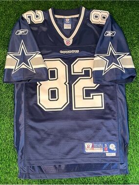 AUTHENTIC Vintage Y2K NFL Reebok Jason Witten Dallas Cowboys Blue Jersey Mens S